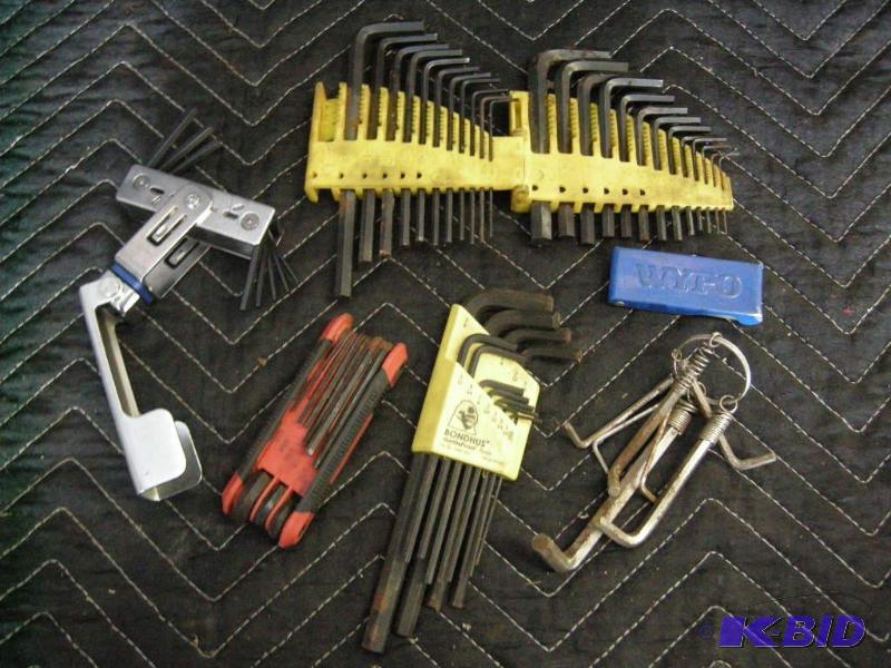 lot 96 image: Allen wrenches