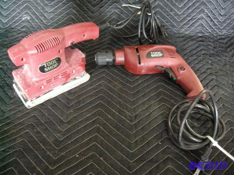 lot 99 image: Tool Shop drill & sander