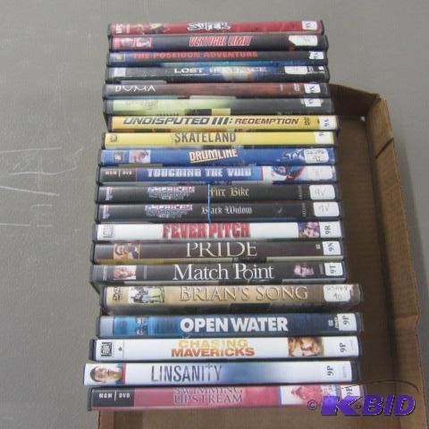 Twenty DVDs