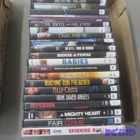 Twenty DVDs