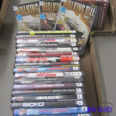 Twenty DVDs
