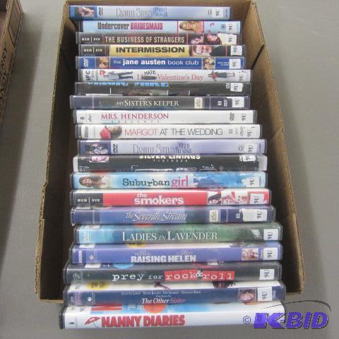 Twenty DVDs