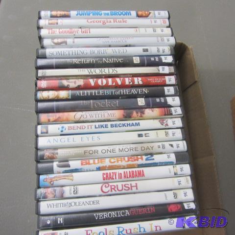 Twenty DVDs