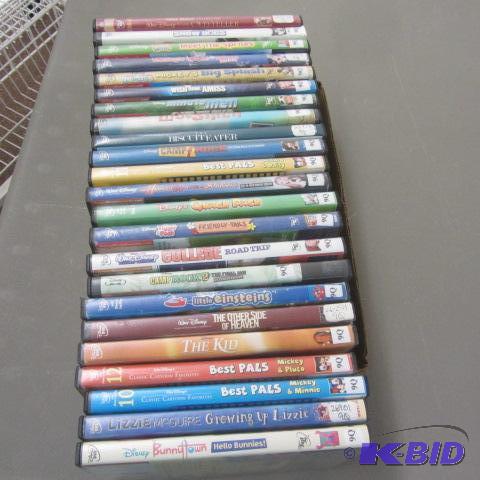 Twenty-three DVDs