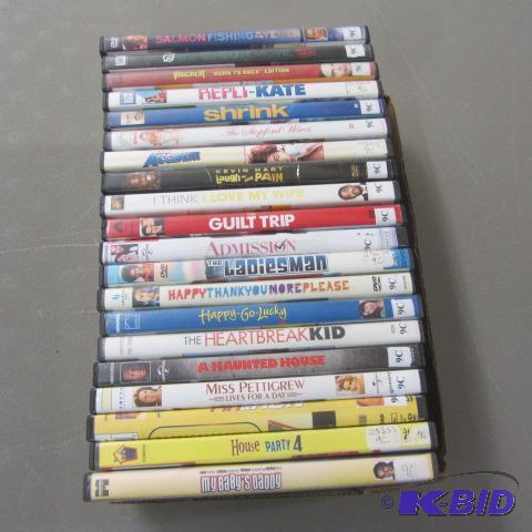 Twenty DVDs