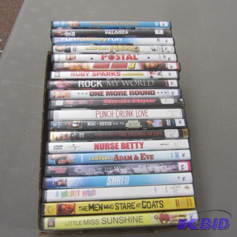 Twenty DVDs