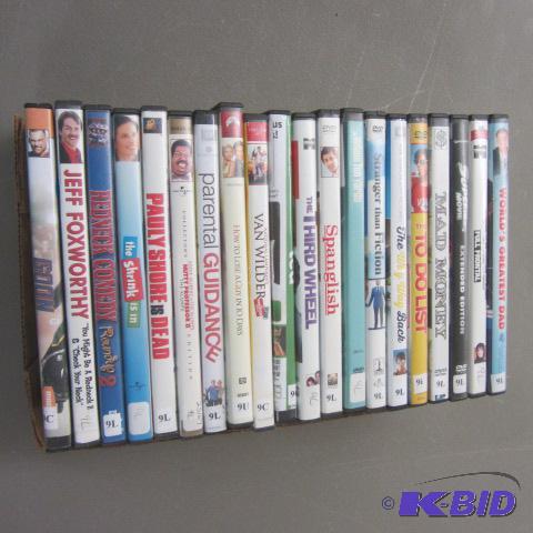Twenty DVDs