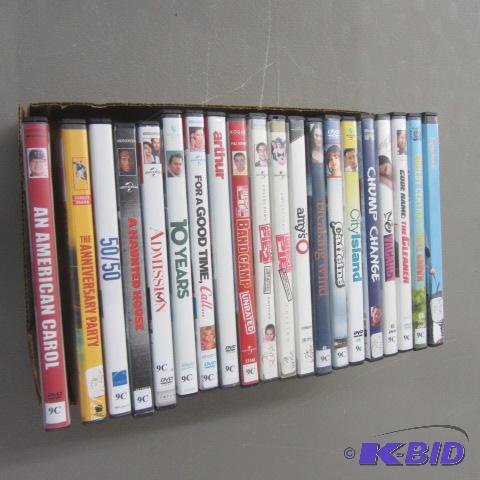 Twenty DVDs