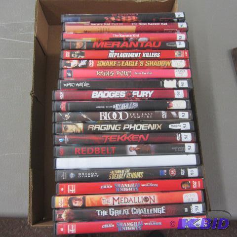 Twenty DVDs