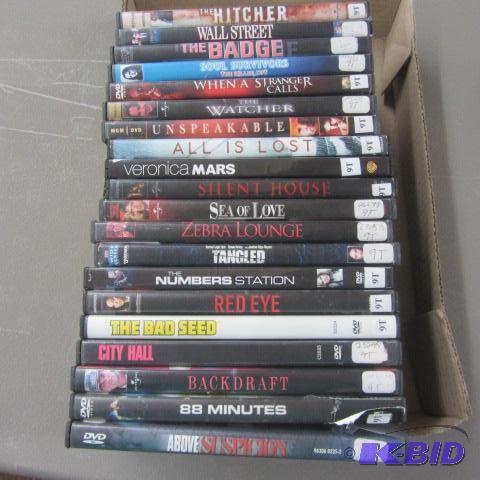 Twenty DVDs