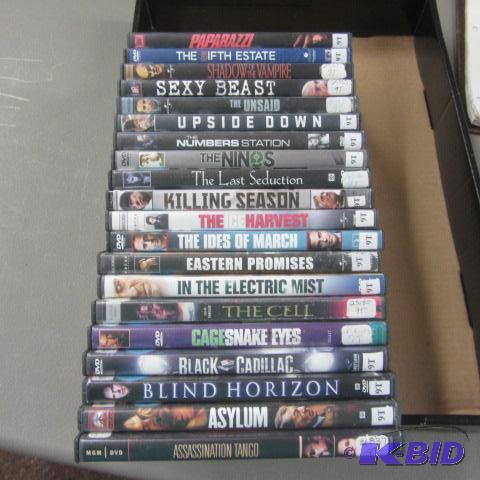 Twenty DVDs