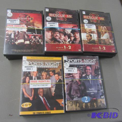 Seventeen DVDs