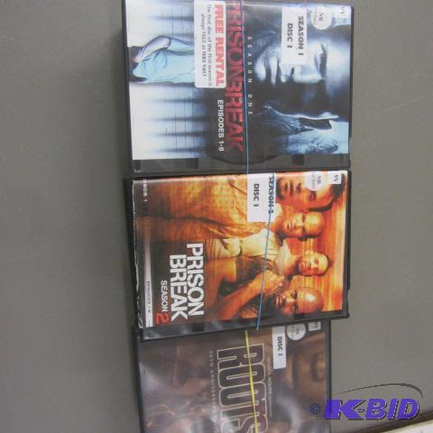 Sixteen DVDs