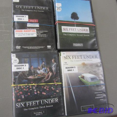 Nineteen DVDs