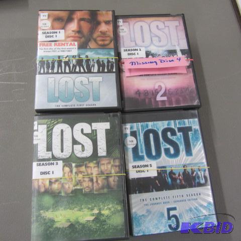 Twenty-two DVDs