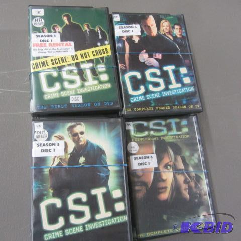 Twenty-two DVDs