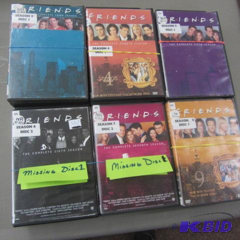 Twenty-two DVDs