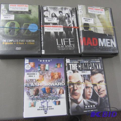 Fourteen DVDs