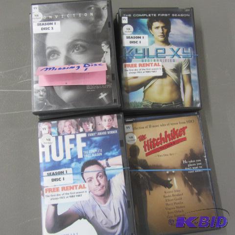 Fourteen DVDs