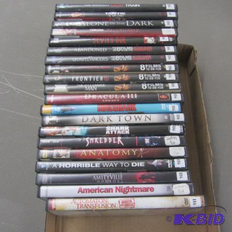 Twenty DVDs
