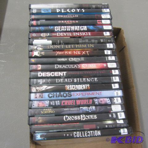 Twenty DVDs