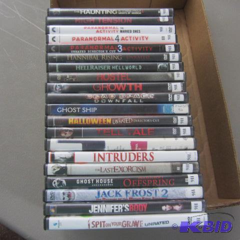 Twenty DVDs