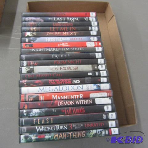 Twenty DVDs