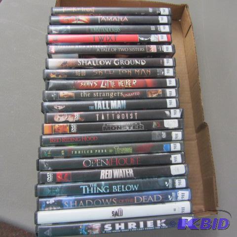 Twenty DVDs