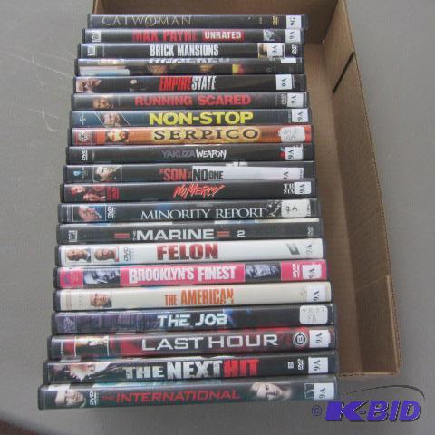 Twenty DVDs