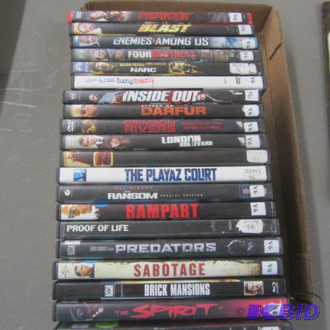 Twenty DVDs