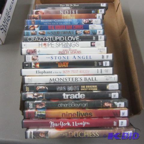Twenty DVDs
