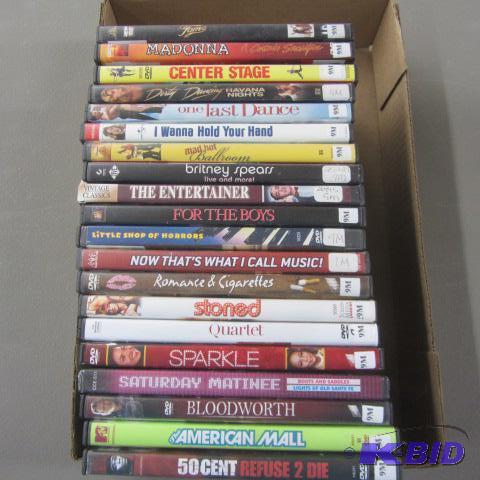 Twenty DVDs