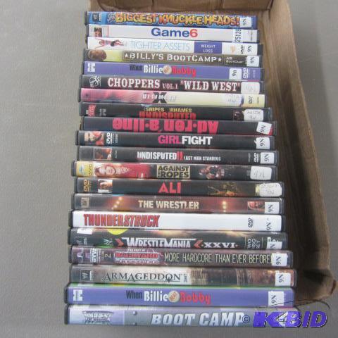 Twenty DVDs