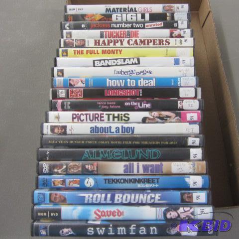 Twenty DVDs