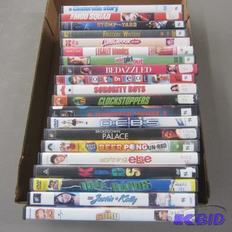Twenty DVDs