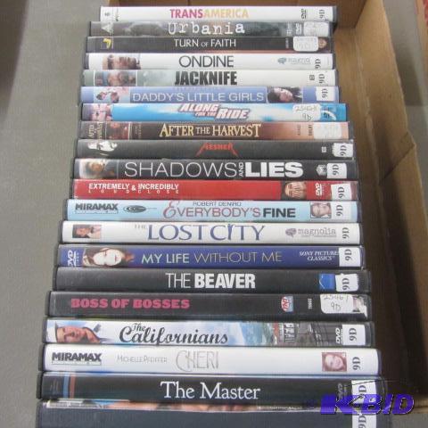 Twenty DVDs