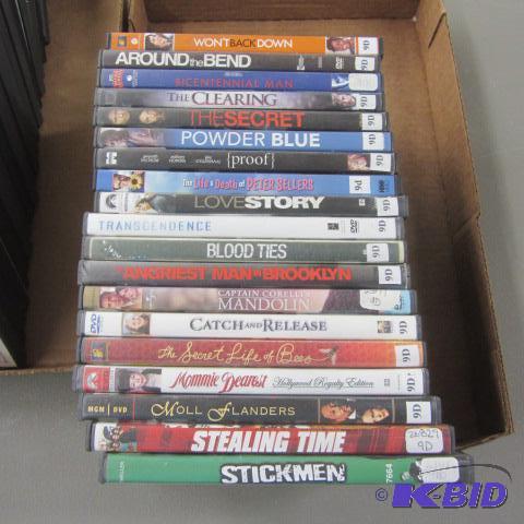 Twenty DVDs