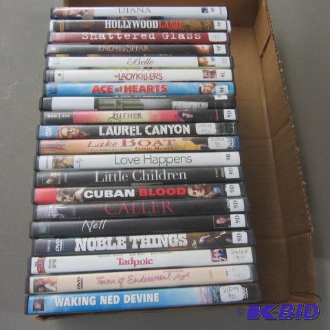 Twenty DVDs
