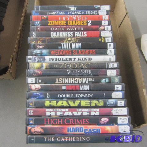 Twenty DVDs
