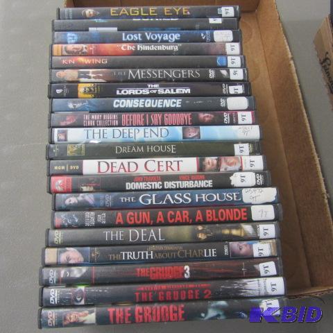 Twenty DVDs