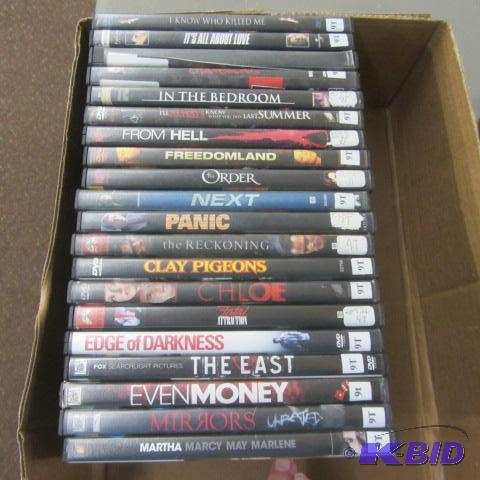 Twenty DVDs
