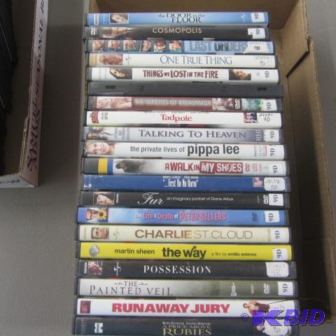 Twenty DVDs
