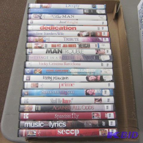 Twenty DVDs
