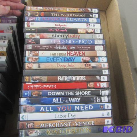 Twenty DVDs