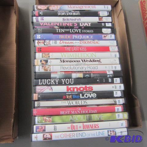 Twenty DVDs