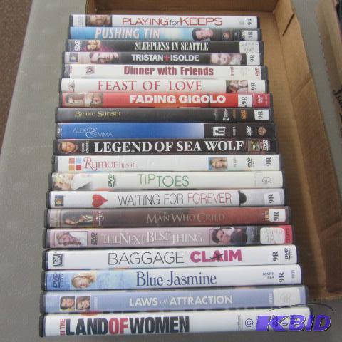 Twenty DVDs
