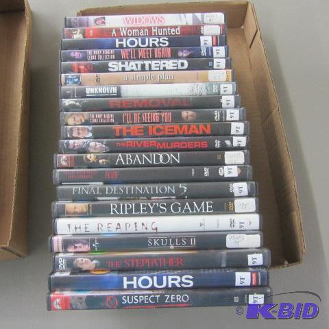 Twenty DVDs