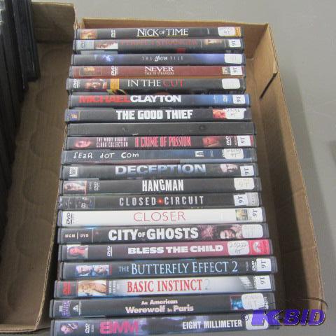 Twenty DVDs
