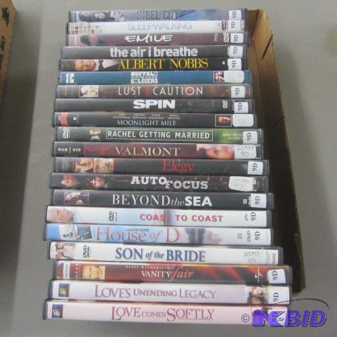 Twenty DVDs