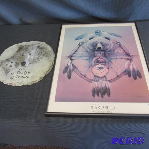 Bear Plaque & Shield